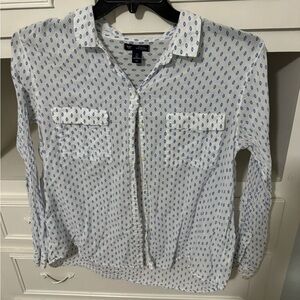 The Gap boyfriend fit long sleeve t-shirt size large